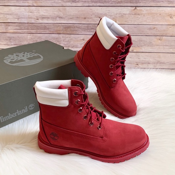 Timberland Shoes - Timberland Women’s Dark Red Waterville 6” WP Boots